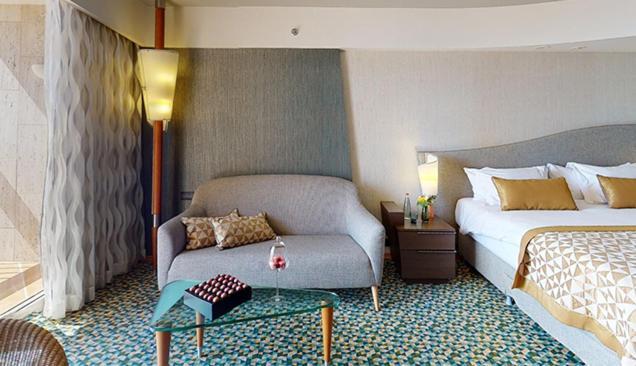 Dan Eilat Hotel Exterior foto A room at the hotel